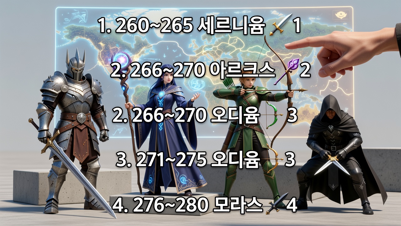 메이플스토리 직업별 성장 루트와 장비 파밍 전략