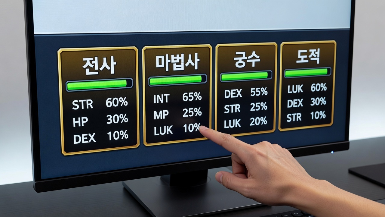 메이플스토리 하이퍼 스탯 직업별 최적 조합