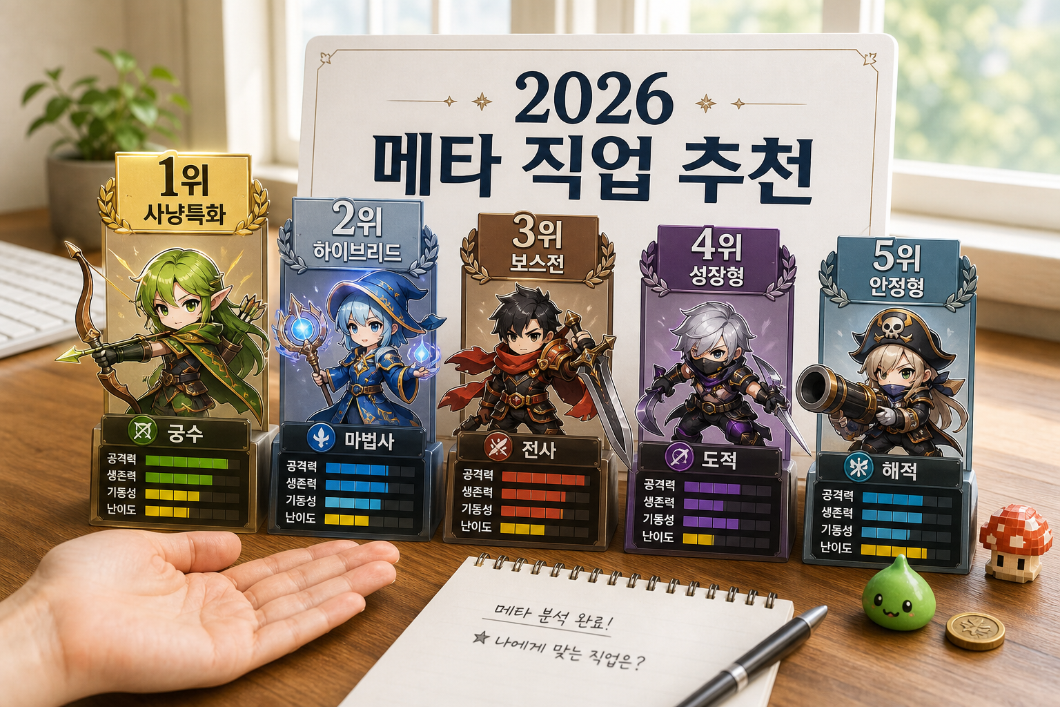 메이플스토리 직업 추천: 선택부터 6차 전직까지 성장 로드맵