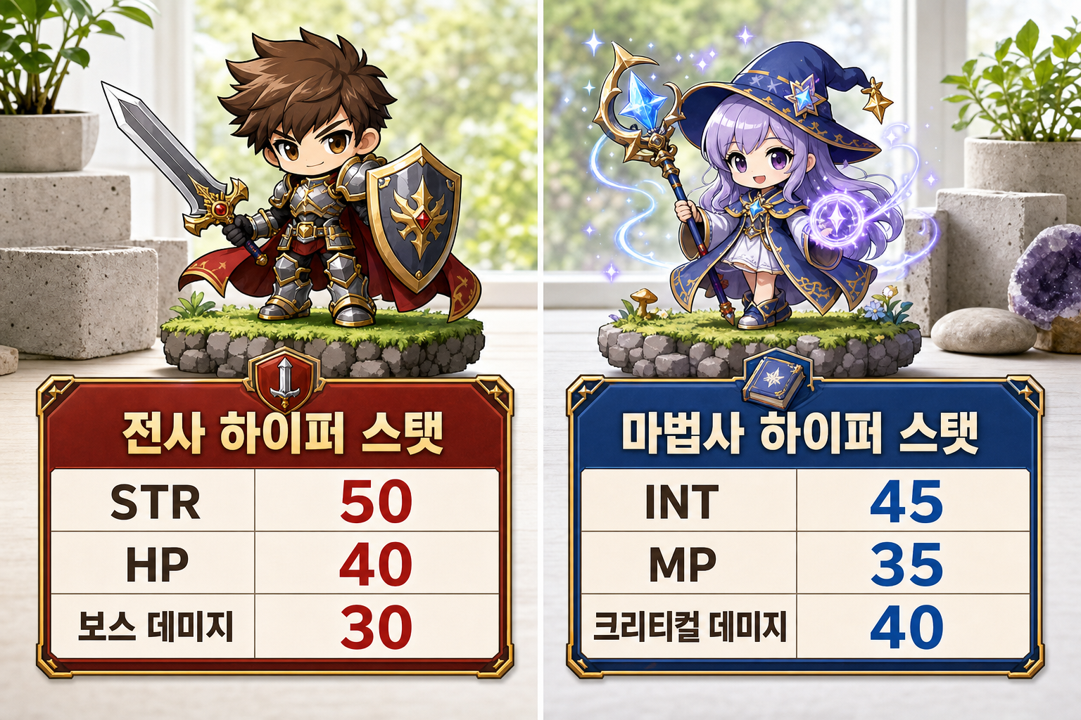 메이플스토리 하이퍼 스탯 추천 직업별 최적 분배 가이드