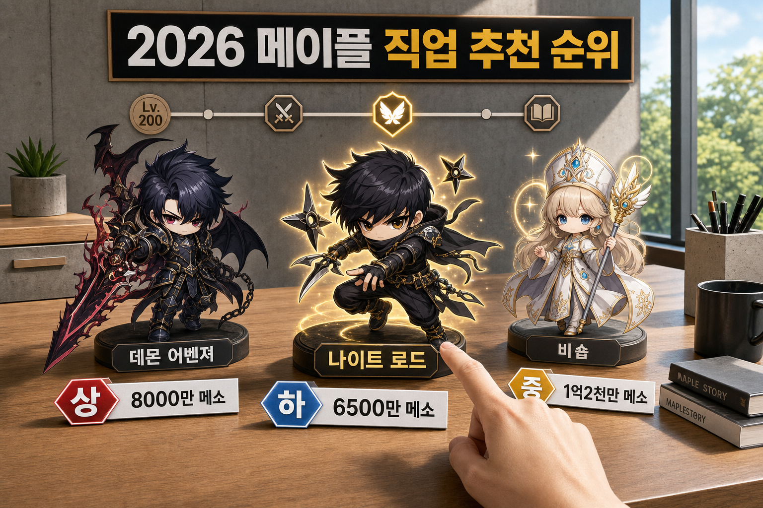 메이플스토리 직업 추천과 성장 로드맵